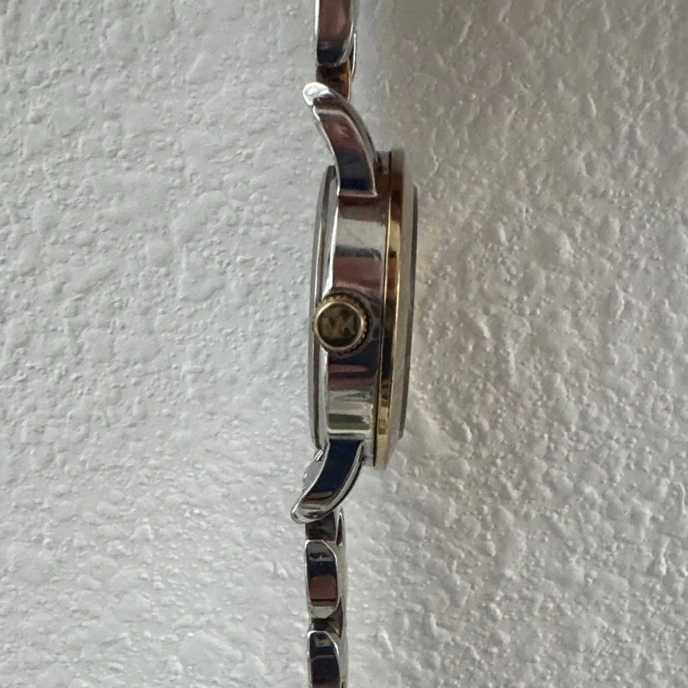 Michael Kors Two-Tone Gold and Silver Watch